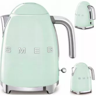 Smeg KLF03PGEU rýchlovarná kanvica, 1, 7 l (7 šálok), 2400 W, štýl 50. rokov, pastelovo zelená