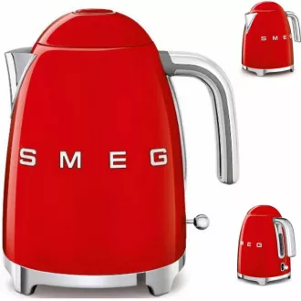 Smeg KLF03RDEU rýchlovarná kanvica, 1, 7 l (7 šálok), 2400 W, štýl 50. rokov, červená Smeg KLF03RDEU rýchlovarná kanvica, 1, 7 l (7 šálok), 2400 W, štýl 50. rokov, červená