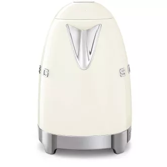 Smeg KLF04CREU rýchlovarná kanvica, 1, 7 l (7 šálok), 2400 W, štýl 50. rokov, riadenie teploty, 7 programov, krémová Smeg KLF04CREU rýchlovarná kanvica, 1, 7 l (7 šálok), 2400 W, štýl 50. rokov, riadenie teploty, 7 programov, krémová
