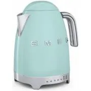 Smeg KLF04PGEU rýchlovarná kanvica, 1, 7 l (7 šálok), 2400 W, štýl 50. rokov, riadenie teploty, 7 programov, pastelovo zelená