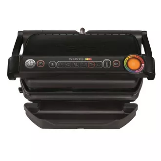 Tefal Optigrill+ GC712834 kontaktný gril, 2000 W, 6 programov, indikátor priebehu, odkvapkávacia nádoba, čierny