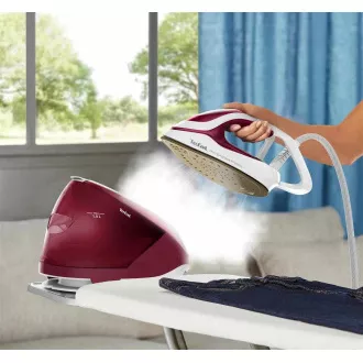 Tefal GV9220E0 Pro Express Protect žehlička, parný generátor, vertikálne naparovanie, automatické vypínanie, bordová