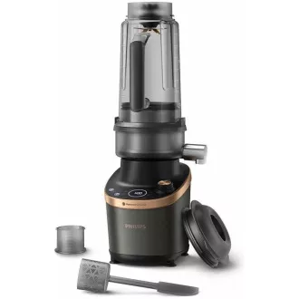 Philips HR3770/00 stolný mixér, 1500 W, 12 rýchlostí, odšťavovací modul, čierny