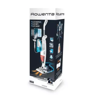 Rowenta RY8544WH Clean & Steam Multi parný čistič, 1700 W, nastavenie pary, penový filter, vytieranie a vysávanie Rowenta RY8544WH Clean & Steam Multi parný čistič, 1700 W, nastavenie pary, penový filter, vytieranie a vysávanie