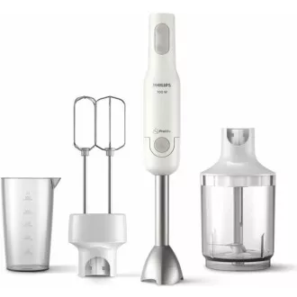 Philips Daily Collection ProMix HR2546/00 tyčový mixér, 700 W, funkcia Turbo, ergonomický dizajn, biely