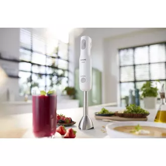Philips Daily Collection ProMix HR2546/00 tyčový mixér, 700 W, funkcia Turbo, ergonomický dizajn, biely