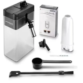 DeLonghi PrimaDonna Soul ECAM 610.55.SB automatický kávovar, 1450 W, 19 bar, vstavaný mlynček, šikovný, mliečny systém