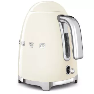 Smeg KLF03CREU rýchlovarná kanvica, 1, 7 l, (7 šálok), 2400 W, štýl 50. rokov, krémová