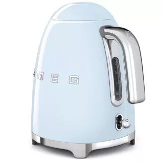 Smeg KLF03PBEU rýchlovarná kanvica, 1, 7 l (7 šálok), 2400 W, štýl 50. rokov, pastelovo modrá