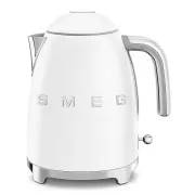 Smeg KLF03WHMEU, rýchlovarná kanvica, 1, 7 l, (7 šálok), 2400 W, štýl 50. rokov, matná biela