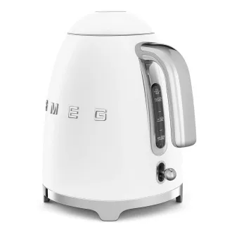 Smeg KLF03WHMEU, rýchlovarná kanvica, 1, 7 l, (7 šálok), 2400 W, štýl 50. rokov, matná biela
