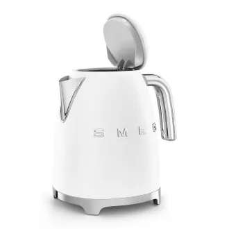 Smeg KLF03WHMEU, rýchlovarná kanvica, 1, 7 l, (7 šálok), 2400 W, štýl 50. rokov, matná biela