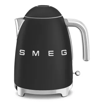 Smeg KLF03BLMEU, rýchlovarná kanvica, 1, 7 l, (7 šálok), 2400 W, štýl 50. rokov, matná čierna