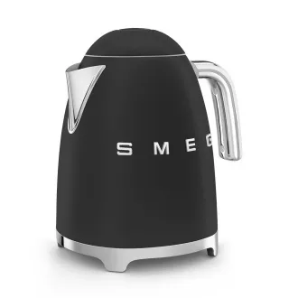 Smeg KLF03BLMEU, rýchlovarná kanvica, 1, 7 l, (7 šálok), 2400 W, štýl 50. rokov, matná čierna