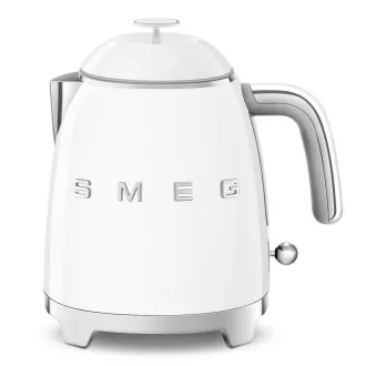 Smeg KLF05WHEU, mini rýchlovarná kanvica, 0, 8 l / 3 šálky, 1400 W, štýl 50. rokov, biela
