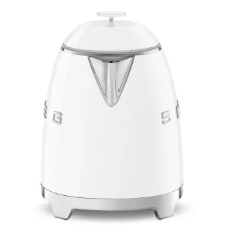 Smeg KLF05WHEU, mini rýchlovarná kanvica, 0, 8 l / 3 šálky, 1400 W, štýl 50. rokov, biela