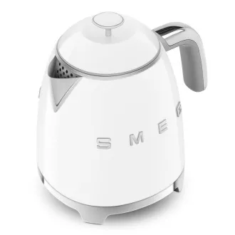 Smeg KLF05WHEU, mini rýchlovarná kanvica, 0, 8 l / 3 šálky, 1400 W, štýl 50. rokov, biela