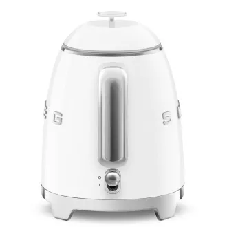Smeg KLF05WHEU, mini rýchlovarná kanvica, 0, 8 l / 3 šálky, 1400 W, štýl 50. rokov, biela