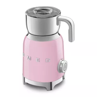 Smeg MFF11PKEU, napeňovač mlieka, 500 W, 600 ml / 2, 5 šálky, horúca čokoláda / mlieko, ľahká pena, ružový