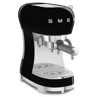 Smeg ECF02BLEU kávovar na espresso, pákový, 1350 W, 15 bar, termoblok, pasívny ohrievač šálok, čierny Smeg ECF02BLEU kávovar na espresso, pákový, 1350 W, 15 bar, termoblok, pasívny ohrievač šálok, čierny