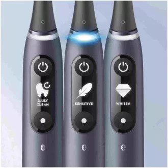 Oral-B iO7 Black Onyx elektrická zubná kefka, magnetická, 5 režimov, časovač, tlakový senzor, púzdro, čierny Oral-B iO7 Black Onyx elektrická zubná kefka, magnetická, 5 režimov, časovač, tlakový senzor, púzdro, čierny