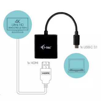i-tec USB-C HDMI adaptér 4K/60 Hz