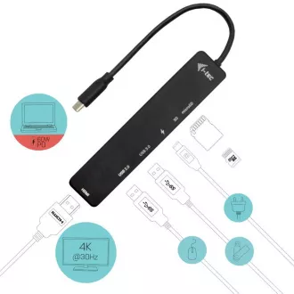 i-tec USB-C Travel Easy Dock 4K HDMI + Power Delivery 60 W