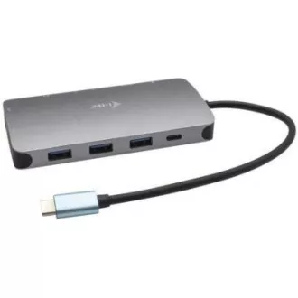 i-tec USB-C Metal Nano Dock HDMI/VGA s LAN + PD 100 W + zdroj 77W (PD 65W)