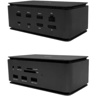 i-tec USB4 Metal Docking station Dual 4K HDMI DP + Power Delivery 80 W