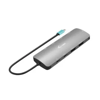 i-tec USB-C Metal Nano 2x HDMI Docking Station, PD 100W