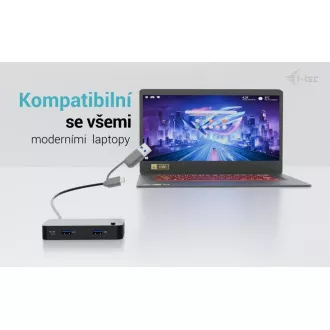 i-tec Universal KVM HUB 2x USB-C + 2x USB-A 3.0 Port