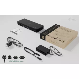 i-tec Thunderbolt4 3x Display Docking Station, Power Delivery 96W