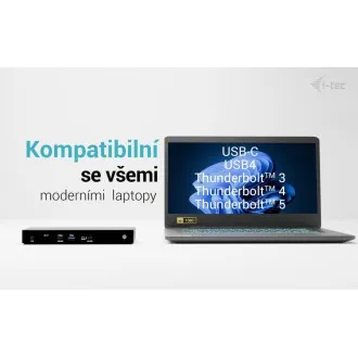 i-tec Thunderbolt4 3x Display Docking Station, Power Delivery 96W