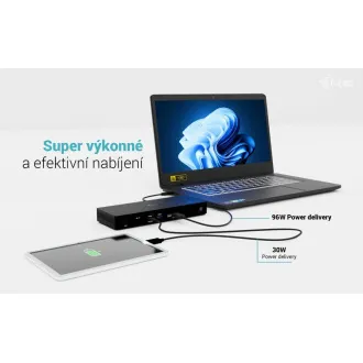 i-tec Thunderbolt4 3x Display Docking Station, Power Delivery 96W