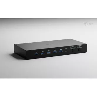 i-tec USB-C KVM Docking station pre 3 Hosts, Dual Display, Power Delivery 1x 92W/2x 65W