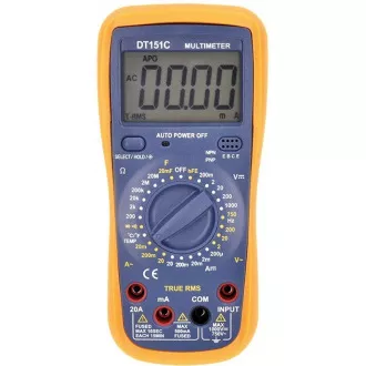 Solight profesionálny multimeter, true RMS