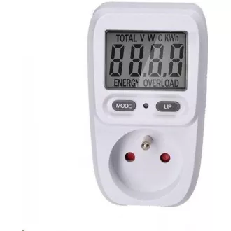 Solight digitálny merač spotreby el. energie, veľký displej