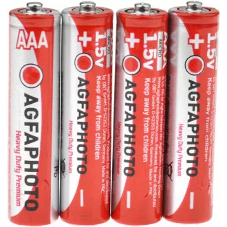 AgfaPhoto zinková batéria AAA, shrink 4ks AgfaPhoto zinková batéria AAA, shrink 4ks