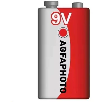 AgfaPhoto zinková batéria 9V, shrink 1ks
