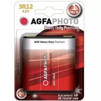 AgfaPhoto zinková batéria 4, 5V, blister 1ks