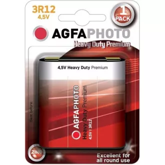 AgfaPhoto zinková batéria 4, 5V, blister 1ks