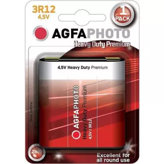 AgfaPhoto zinková batéria 4, 5V, blister 1ks