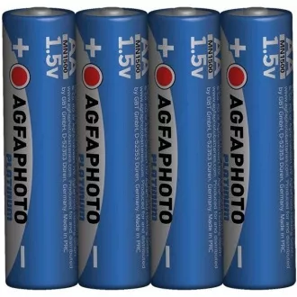 AgfaPhoto Power alkalická batéria LR06/AA, shrink 4ks