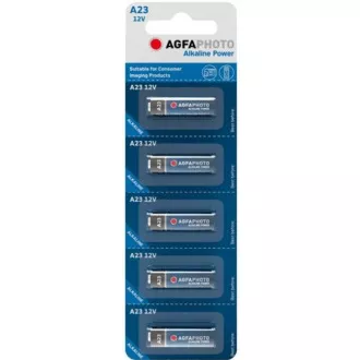 AgfaPhoto alkalická batéria LRV08-23A-LR23A, blister 5ks