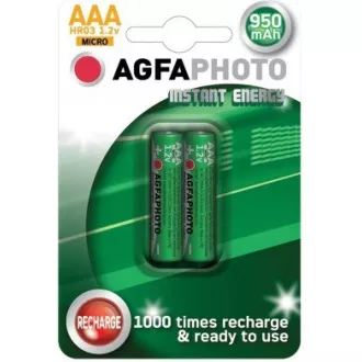 AgfaPhoto prednabitá batéria AAA, 950mAh, 2ks