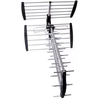 Solight vonkajšia DVB-T anténa, 17dB, UHF, 21. - 60. kanál, LTE/4G filter