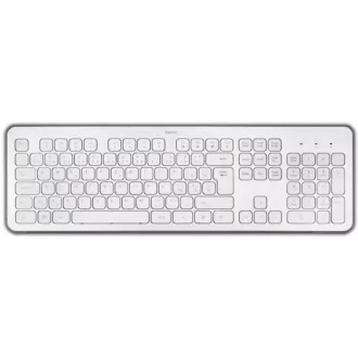 Hama bezdrôtová klávesnica KW-700, strieborná/biela - SK Hama bezdrôtová klávesnica KW-700, strieborná/biela - SK