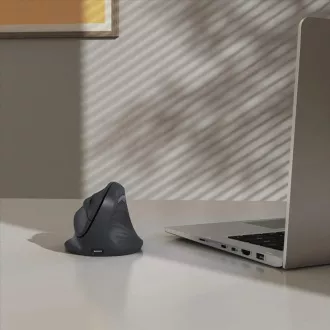Hama vertikálna ergonomická bezdrôtová myš EWM-600R, pre pravákov, nabíjací, Multi Device