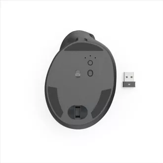 Hama vertikálna ergonomická bezdrôtová myš EWM-600R, pre pravákov, nabíjací, Multi Device