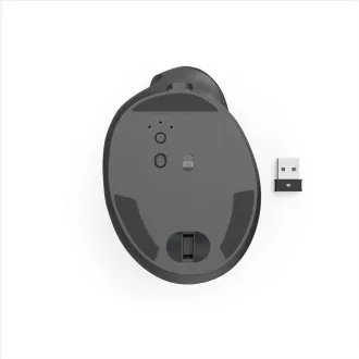 Hama vertikálna ergonomická bezdrôtová myš EWM-600L, pre ľavákov, nabíjací, Multi Device